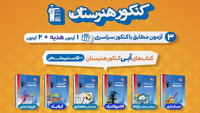 منابع کنکور هنرستان 98 ، ضرایب و تعداد سوال درس‌ها