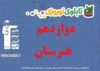 تابلو نوروزی دوازدهم هنرستان