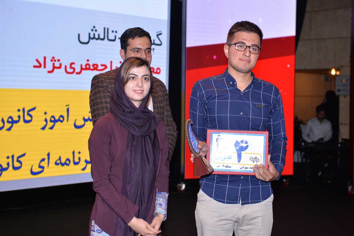 گفت وگو با پدر و مادر امیرمحمد سهرابی مفرد، رتبه ی 4 تجربی