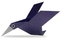 مرغابی با کاغذ و تا (5)