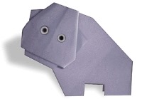 کرگدن با کاغذ و تا (10)