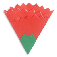 آموزش اوریگامی گل میخک