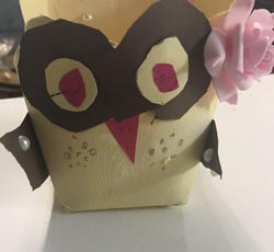 نقاشی ها و کاردستی های آوا سادات از مشهد