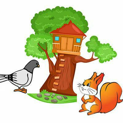 قصه‌ی جالب کبوتر و سنجاب