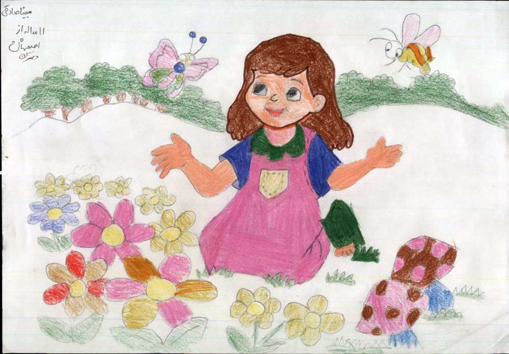 بهار در نقاشی بچه‌ها (2)
