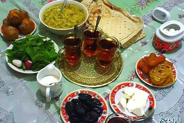 ماه مبارک رمضان و وعده های غذایی سالم در آن...