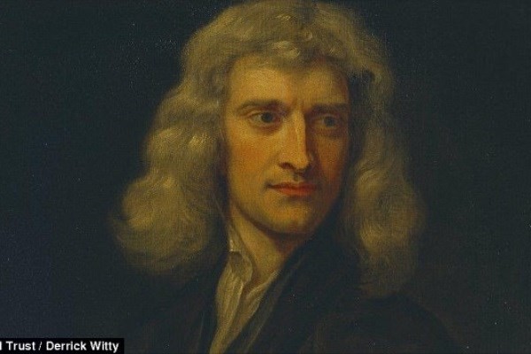 نقاشی کشف‌شده در خانه پدری نیوتون