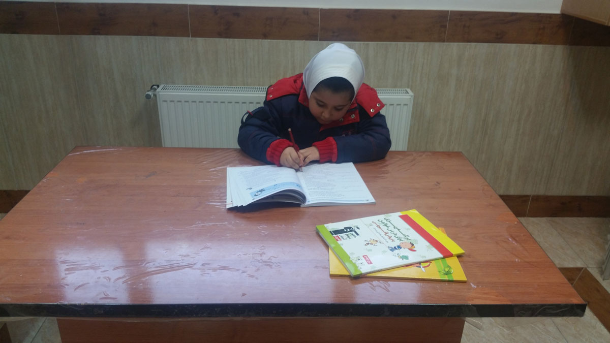 متن انگلیسی سارا ساعدی هنگامی که 6 ساله بود