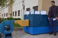 ساخت دستگاه تصفیه هوای صنعتی دردانشگاه آزاد اسلامی واحد دامغان