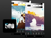 اپلیکیشن 500fonts؛ یک عکس نوشته ساز حرفه ای