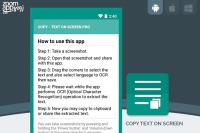 Copy Text On Screen: کپی متن پیام‌ها و خطاهای گوشی