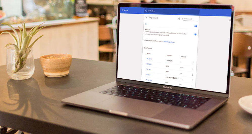 آموزش مدیریت پسوردهای ذخیره شده در مرورگر کروم