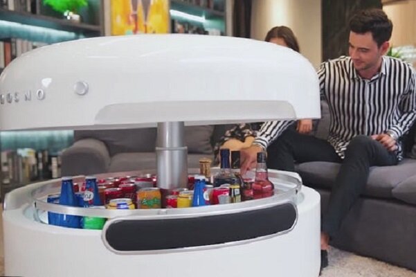 میز شارژر با قابلیت درک دستورات صوتی و پخش اخبار