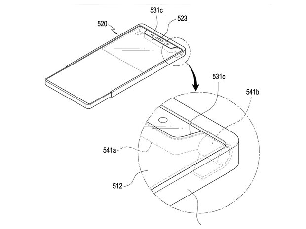 سامسونگ حق امتیاز موبایل با نمایشگر انعطاف پذیر را ثبت کرد