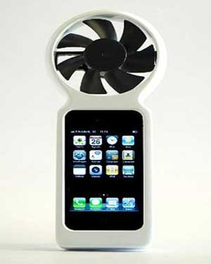 گوشی خود را بوسیله باد شارژ کنید !