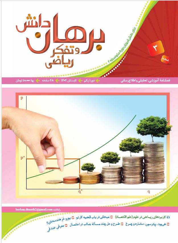 دانلود مجله برهان دانش و تفکر ریاضی - شماره 3