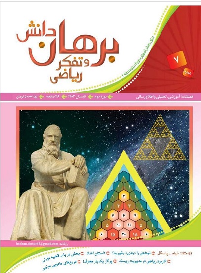 دانلود مجله برهان دانش و تفکر ریاضی - شماره 7