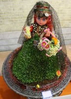 آموزش سبزه انداختن عید روی سطح شیب دار