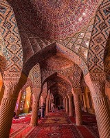 نمایی زیبا از نصیرالملک شیراز