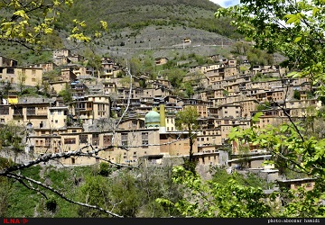 زیباترین روستای پلکانی ایران