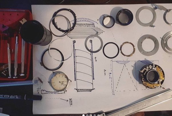 گزارش تصویری تشریحی؛ عکاس ایرانی با ساعت عکس می‌گیرد!