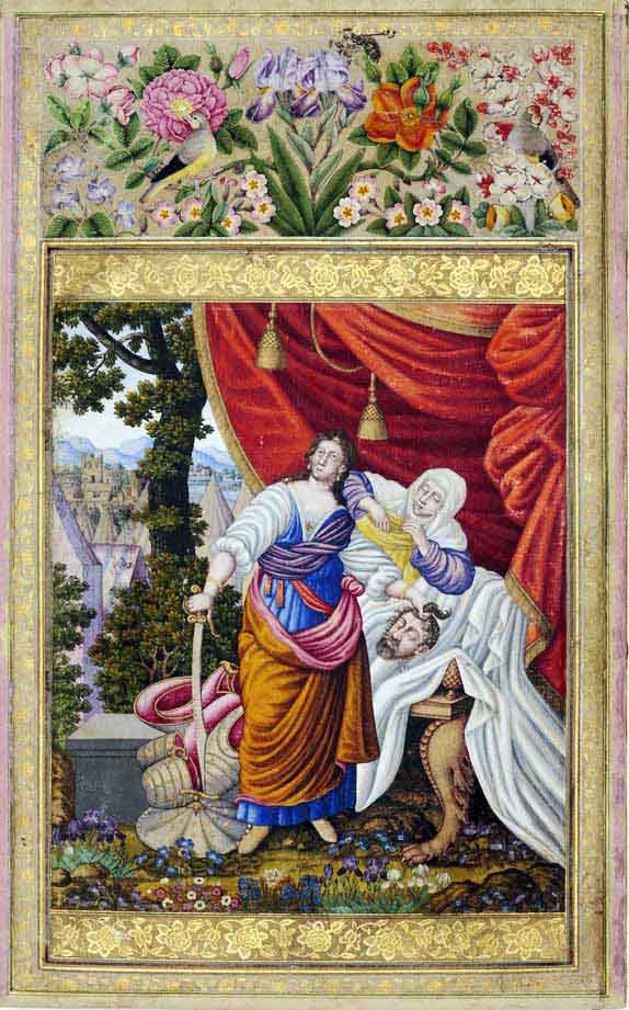 پرونده ی هنر: نقاشی گل و مرغ