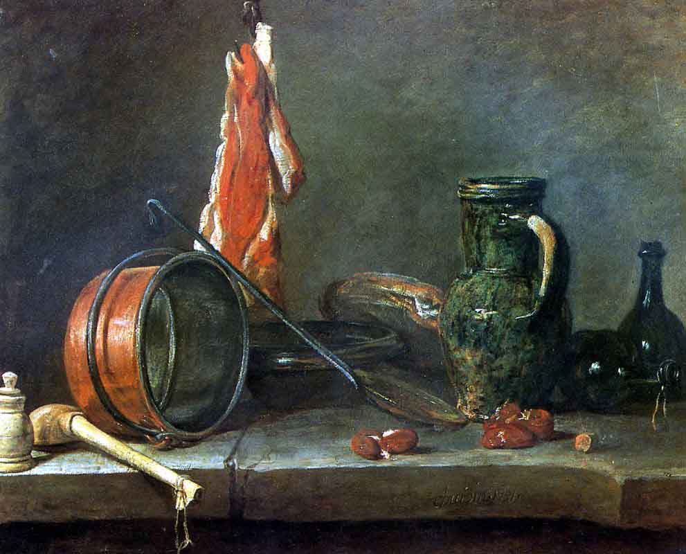 پرونده ی هنر: شاردَن، سرشاری اصالت در نقاشی طبیعت بی جان