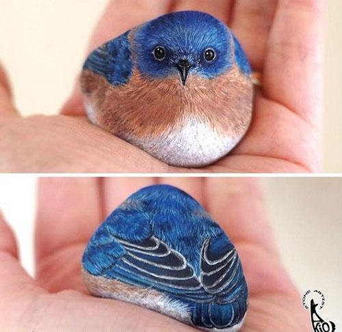 حیواناتی شگفت‌انگیز از جنس نقاشی روی سنگ‌