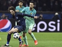 ترکیب اصلی بارسلونا – پاری سن ژرمن