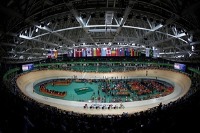 پیست دوچرخه سواری المپیک ریو آتش گرفت