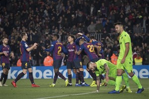 بارسلونا 3-0 لوانته: صعود بدون بازیکن غیرقانونی