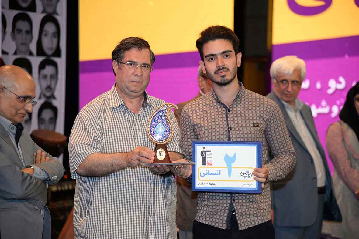 گفت‌وگوی کاظم قلم‌چی با علیرضا فتحی، رتبه‌ی 10 انسانی کشور