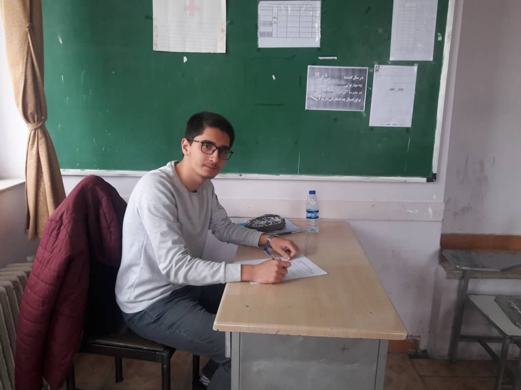 محمدرضا ارشدی صوفیانی، دانش‌آموز برتر تجربی در یک نگاه