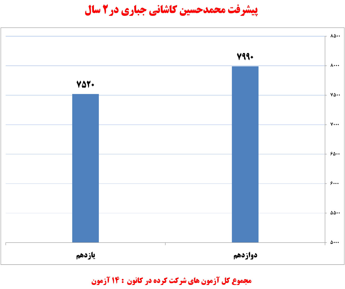 محمدحسین کاشانی جباری، دانش‌آموز برتر ریاضی در یک نگاه