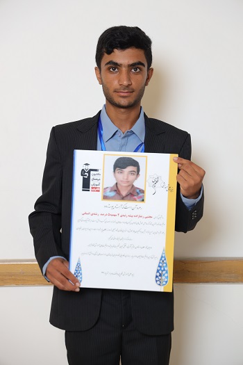 گفتگوی کاظم قلم‌چی با مجتبی رضازاده رتبه2(سهمیه 5%)انسانی 1402