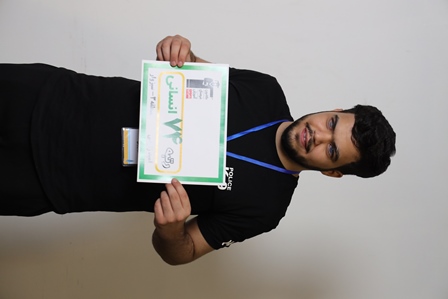 گفت‌وگوی کاظم قلم‌چی با امید زارعی رتبه 74 انسانی1402-کم بینا