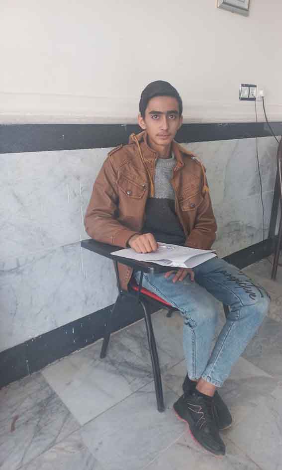 گفت وگو با محمدرضا شیرانی خندان قهرمان پیوستگی یازدهم تجربی