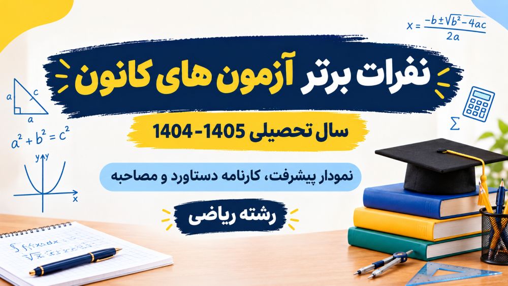 با نفرات برتر ریاضی کانون آشنا شوید - شهریور 1405