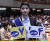 گفتگوی کوتاه کاظم قلم چی با علی حمزه ئی رتبه 4 منطقه 2 تجربی 405