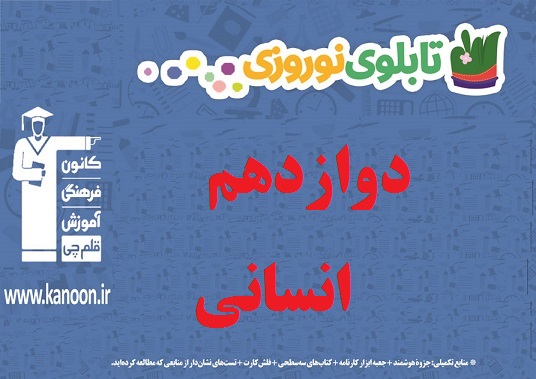 تابلو نوروزی دوازدهم انسانی