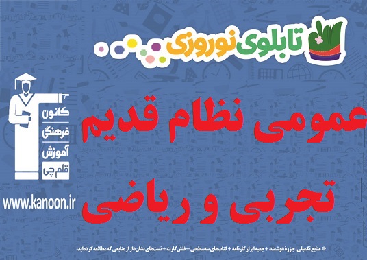 تابلو نوروزی عمومی نظام قدیم