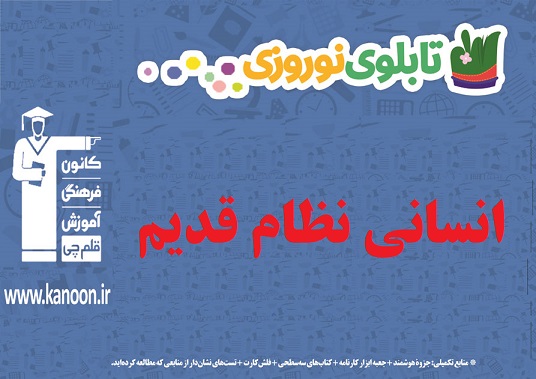 تابلو نوروزی  نظام قدیم انسانی