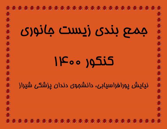 جمع بندی زیست جانوری، سخت پوستان - نیایش پورافراسیابی