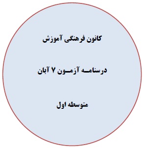 دفترچه درسنامه‌های آزمون 7 آبان - هفتم، هشتم و نهم
