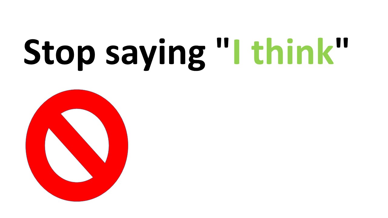 زبان - جایگزین‌های مناسب برای "I think"  - فرشید کامرانی