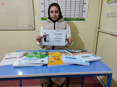 گفت وگو با آیلین احمد نژاد ؛ قهرمان پیوستگی دوازدهم تجربی