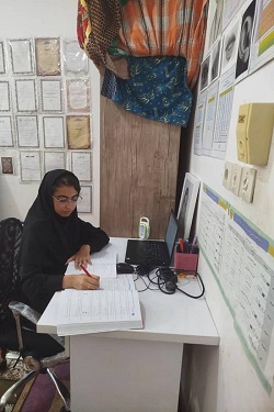 گفت و گو با رقیه ربیعی قهرمان پیوستگی از بندر کنگان