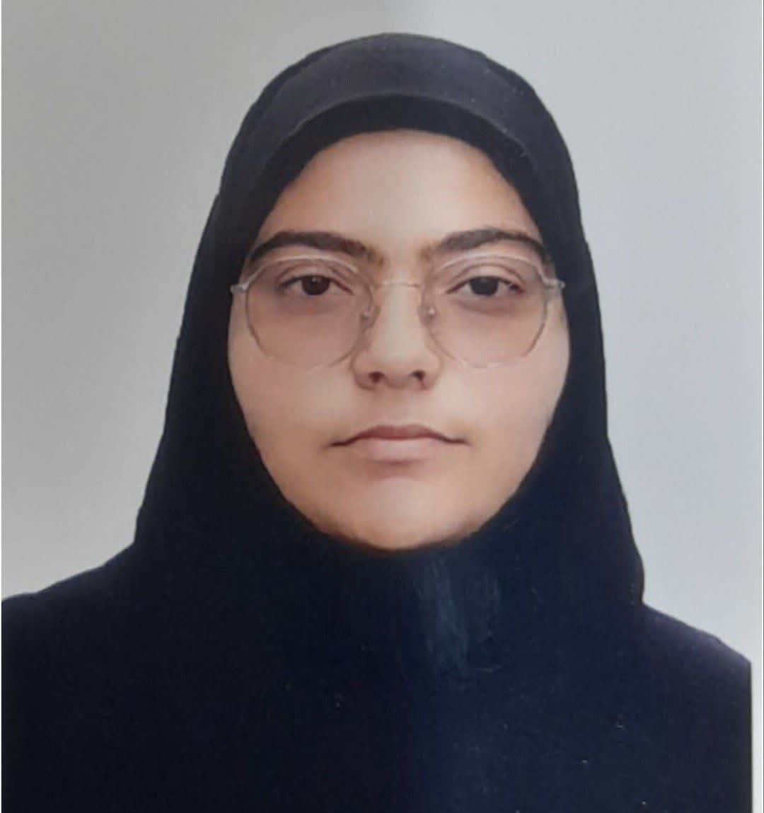 روژان احمدی؛ قبولی دبیری علوم اجتماعی دانشگاه امام سجاد بیرجند