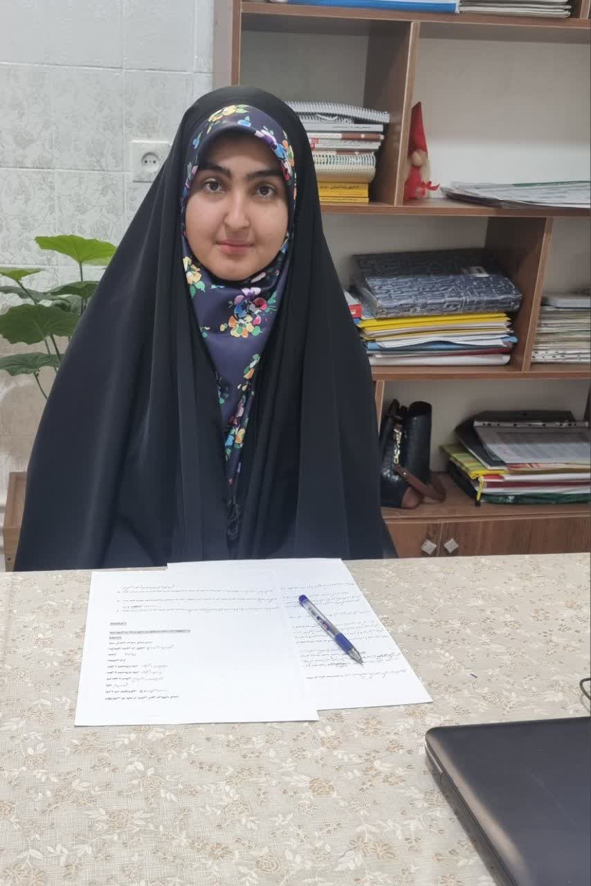 گفت وگو با عارفه زینلی نسب پایه دوازدهم انسانی با 821 پاسخ صحیح