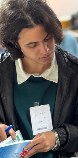 امیرحسین حسینی پشتیبان کانون رتبه 8 سال 1401،دانشجوی پزشکی تهران